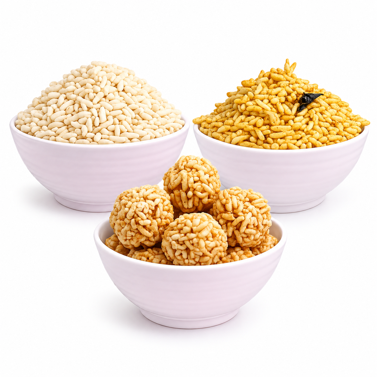 Puffed Rice Trio Combo